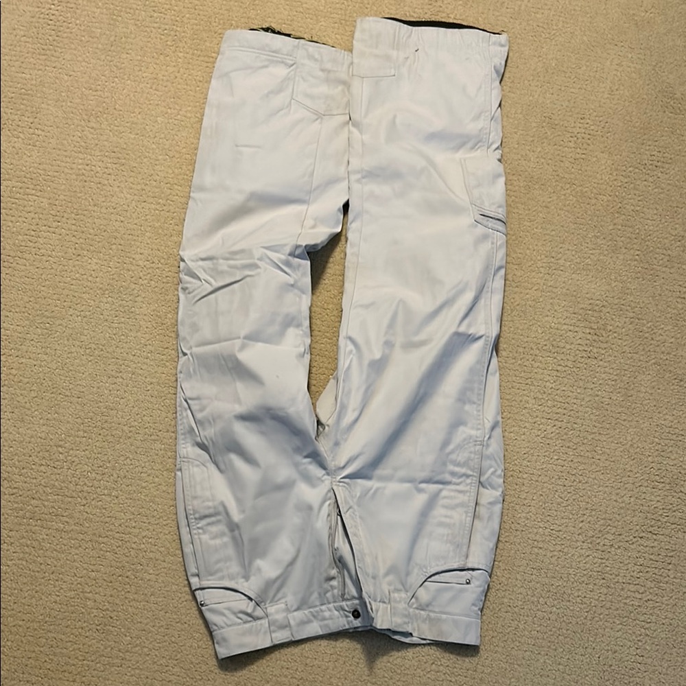 Well loved light grey snow pants
